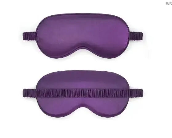 Sleep Eye Mask with Double-sided Imitation Silk Shading and Elastic Straps for Breathability