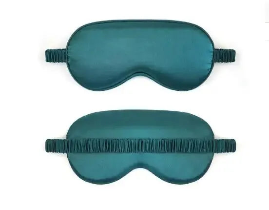 Sleep Eye Mask with Double-sided Imitation Silk Shading and Elastic Straps for Breathability