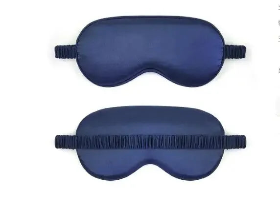 Sleep Eye Mask with Double-sided Imitation Silk Shading and Elastic Straps for Breathability